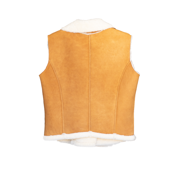 Gilets au peau de mouton Femme