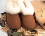 💥 Pack DUO - 2 chaussons en peau de mouton