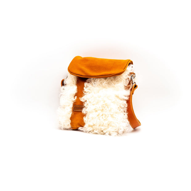 Le Sac peau de mouton et cuir