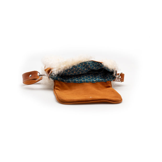 Le Sac peau de mouton et cuir