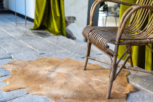 Peau de chèvre beige