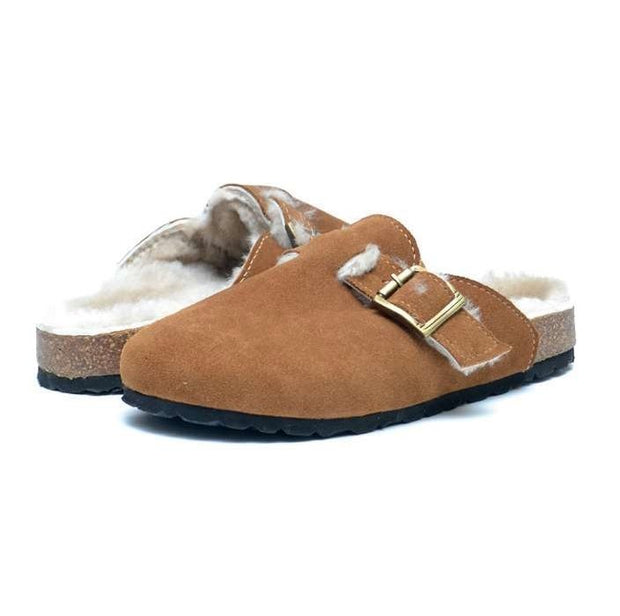 Sabots LISBONNE extérieur fermé peau de mouton