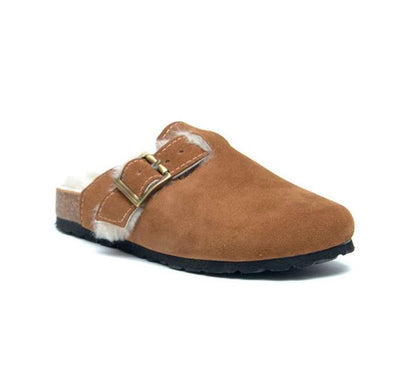 Sabots LISBONNE extérieur fermé peau de mouton